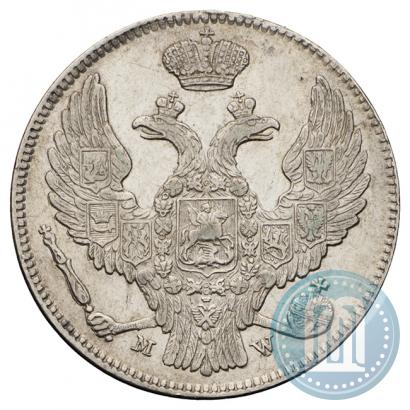 Picture 30 kopecks - 2 złotych 1839 year MW 