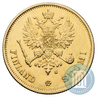 Picture 10 markkaa 1878 year S 
