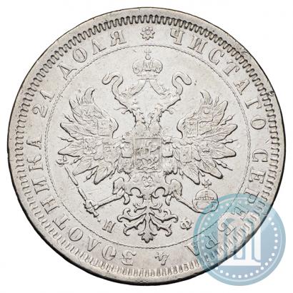 Фото 1 рубль 1882 года СПБ-НФ 