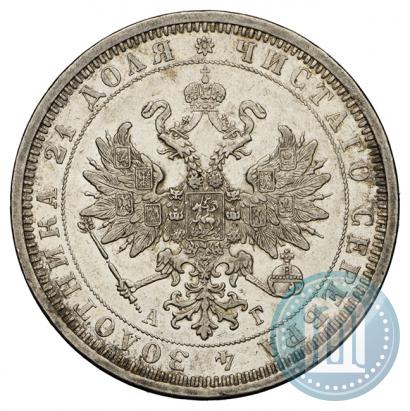 Picture 1 rouble 1885 year СПБ-АГ 