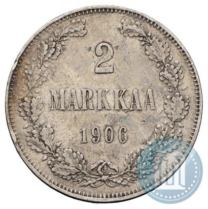 Picture 2 markkaa 1906 year L 