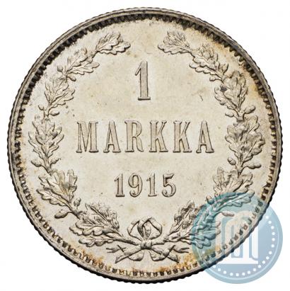 Picture 1 markka 1915 year S 