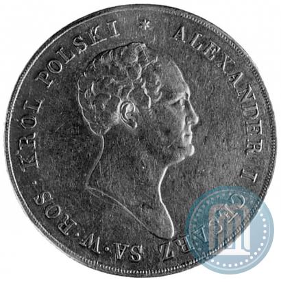 Picture 10 złotych 1823 year IB 