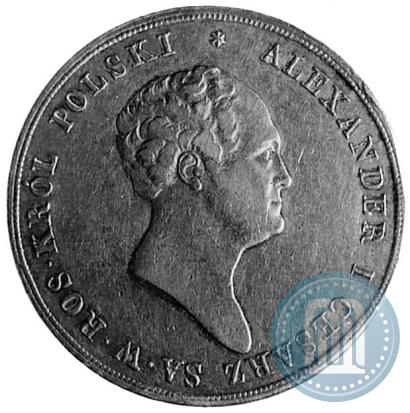 Picture 10 złotych 1824 year IB 