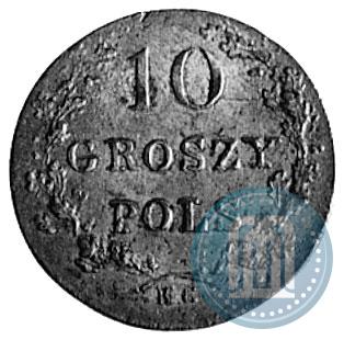 Picture 10 groszy 1831 year KG "Polish uprising"