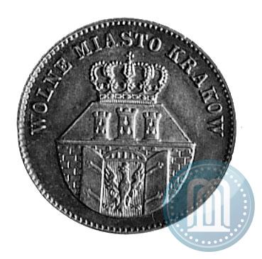 Picture 1 złoty 1835 year  "Free city of Kraków"
