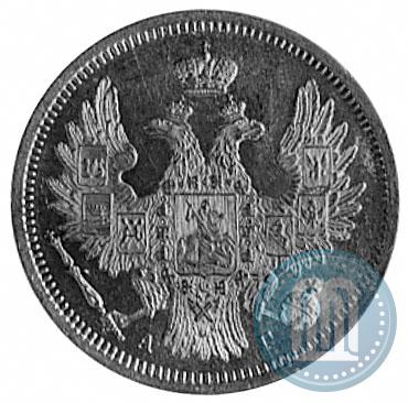 Фото 5 рублей 1851 года СПБ-АГ 