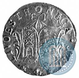 Picture 4 kopecks 1757 year  "For Livonia"