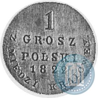 Фото 1 грош 1822 года IB "Z MIEDZI KRAIOWEY"