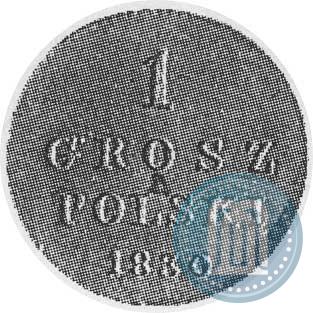 Фото 1 грош 1830 года FH 