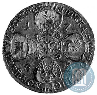 Picture 10 roubles 1765 year СПБ 