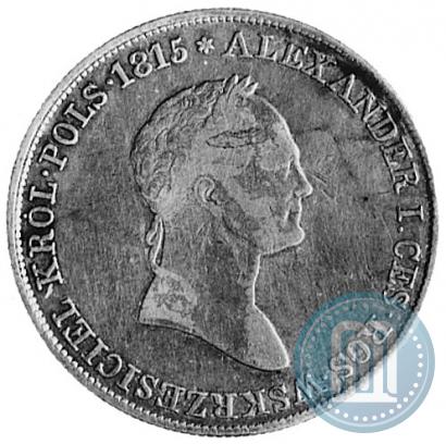 Picture 5 złotych 1833 year KG 
