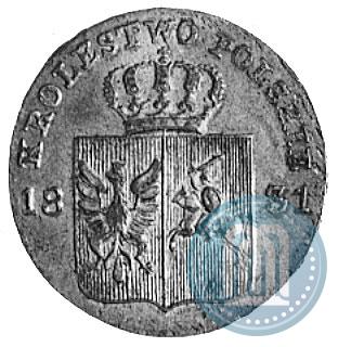 Picture 10 groszy 1831 year KG "Polish uprising"