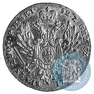 Фото 25 злотых 1817 года IB 