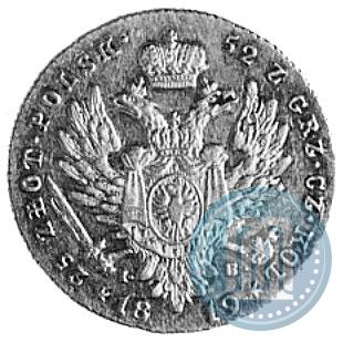 Фото 25 злотых 1819 года IB 