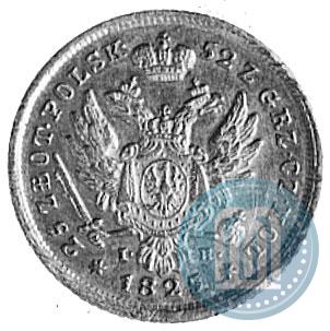 Picture 25 złotych 1825 year IB 