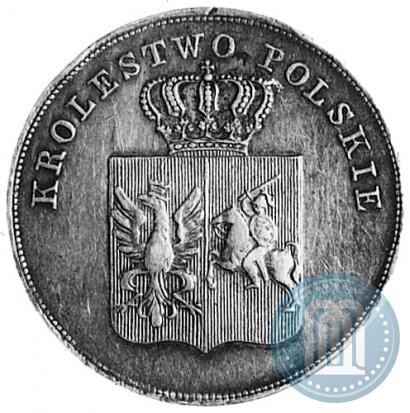 Picture 5 złotych 1831 year KG "Polish uprising"