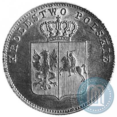 Picture 2 złote 1831 year KG "Polish uprising"