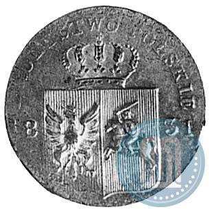 Picture 10 groszy 1831 year KG "Polish uprising"