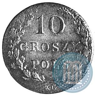 Picture 10 groszy 1831 year KG "Polish uprising"