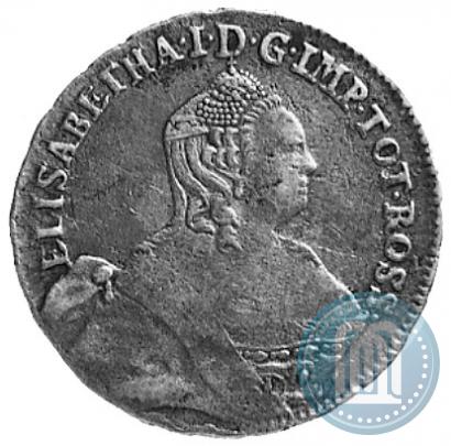Picture 24 kopecks 1757 year  "For Livonia"