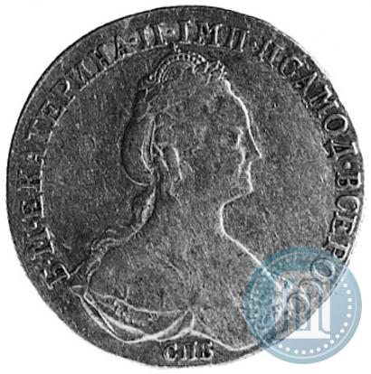 Фото 10 рублей 1780 года СПБ 