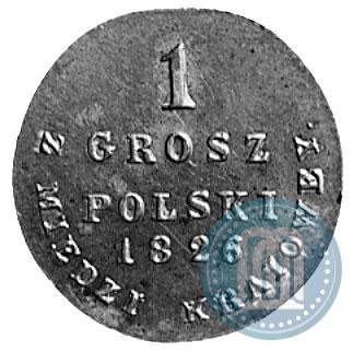 Фото 1 грош 1826 года IB 