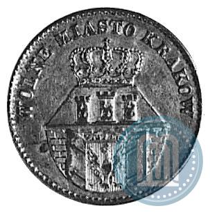 Фото 10 грошей 1835 года  "Свободный город Краков"