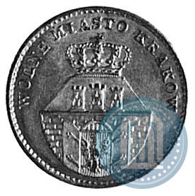 Фото 5 грошей 1835 года  "Свободный город Краков"