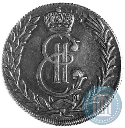 Фото 5 копеек 1776 года КМ 