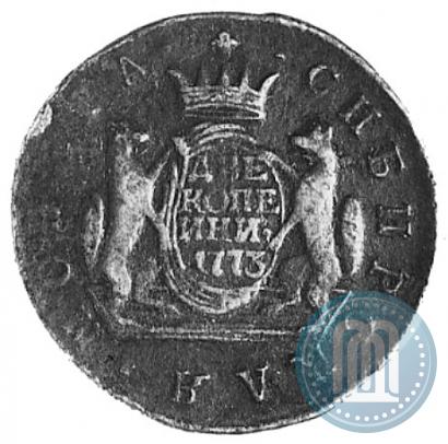 Фото 2 копейки 1773 года КМ 
