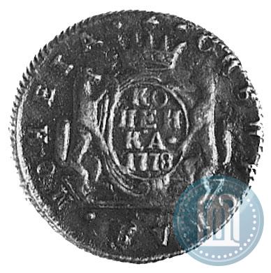 Фото 1 копейка 1778 года КМ 