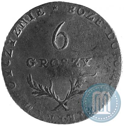 Picture 6 groszy 1813 year  