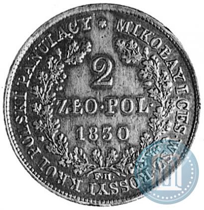 Picture 2 złote 1830 year FH 