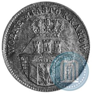 Picture 10 groszy 1835 year  "Free city of Kraków"
