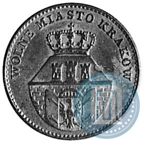 Фото 5 грошей 1835 года  "Свободный город Краков"