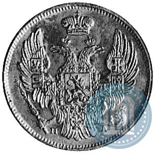 Picture 3 roubles - 20 złotych 1834 year СПБ-ПД 