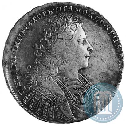 Picture 1 rouble 1728 year  "Type of 1728"