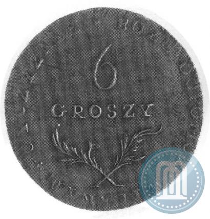 Picture 6 groszy 1813 year  