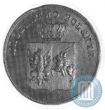 Picture 5 złotych 1831 year KG "Polish uprising"