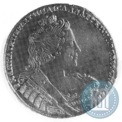 Picture 1 rouble 1733 year  