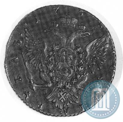 Picture 1 rouble 1765 year СПБ-ЯI 