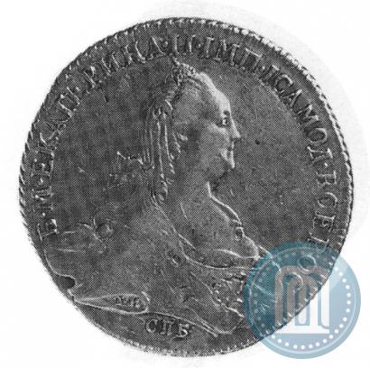 Picture 1 rouble 1774 year СПБ-ФЛ 