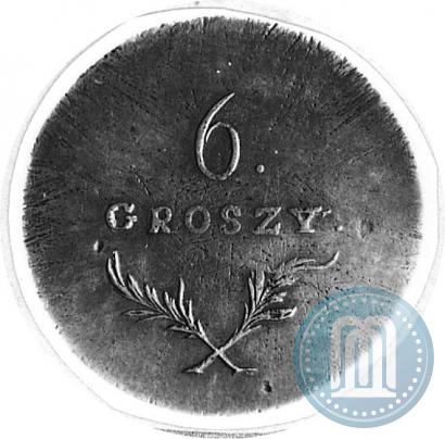 Picture 6 groszy 1813 year  