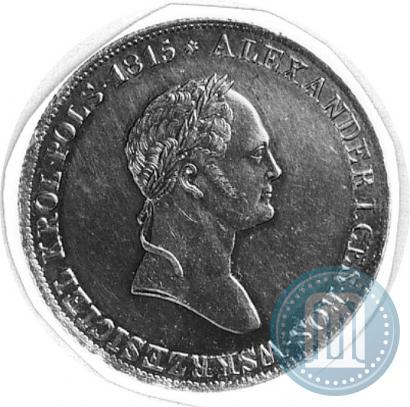 Фото 5 злотых 1833 года KG 