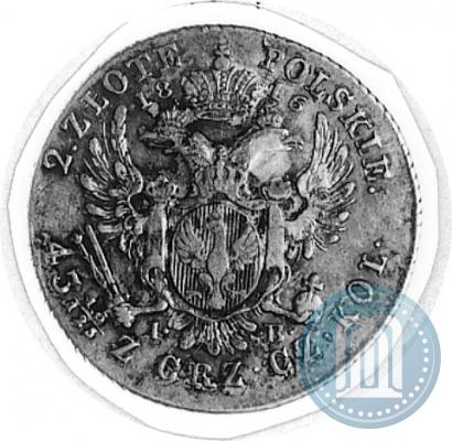 Picture 2 złote 1816 year IB 