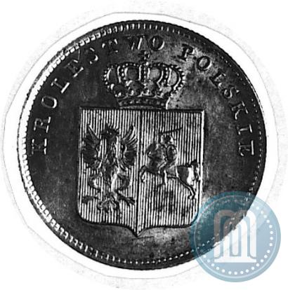 Picture 2 złote 1831 year KG "Polish uprising"