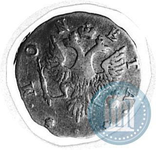 Picture 4 kopecks 1757 year  "For Livonia"