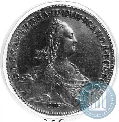 Фото 1 рубль 1774 года СПБ-ФЛ 