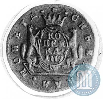 Picture 1 kopeck 1779 year КМ 